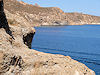 Patmos - Pohled ze skly Petra na moe
