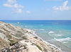 Kypr - Už se blíží pobřeží Afroditiných skal