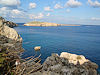 Malta - Zátoka s ostrovem Sv. Pavla